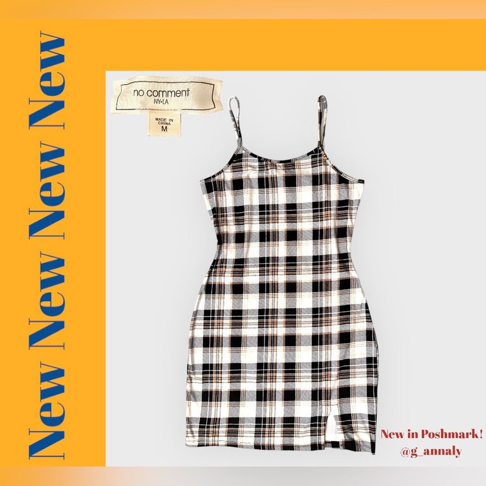 (M) Plaid Dress